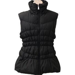 Michael Kors Women's Black Puffer Lightweight Quilted Vest S/P